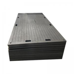 Custom Logo UHMWPE Heavy Duty Ground Protection Track Mats Temporary Road Mats