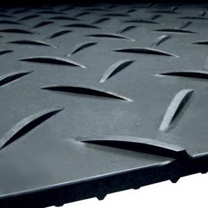 UHMWPE Heavy Duty Floor Panel Temporary Ground Protection Mats PE Mat Custom Cutting